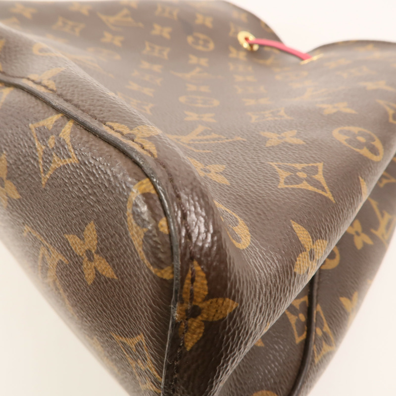 LOUIS VUITTON Monogram Neo Noe金扣肩背袋-10