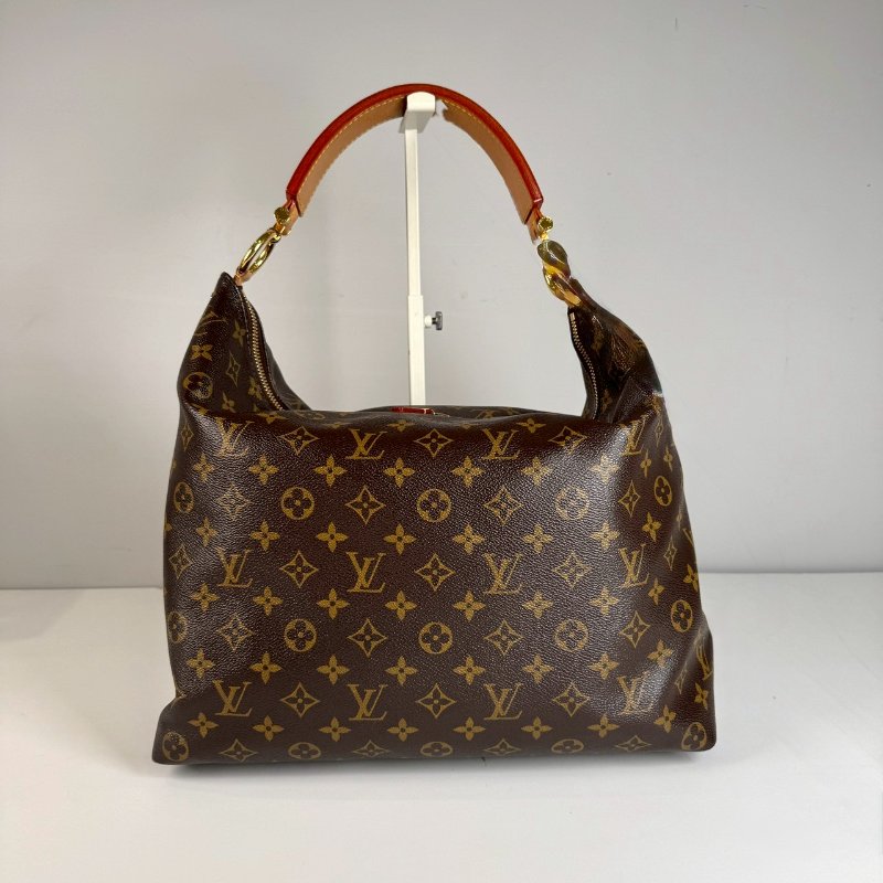 Louis Vuitton Monogram Sully 經典 老花 金屬 肩背包 托特包 M40586-0