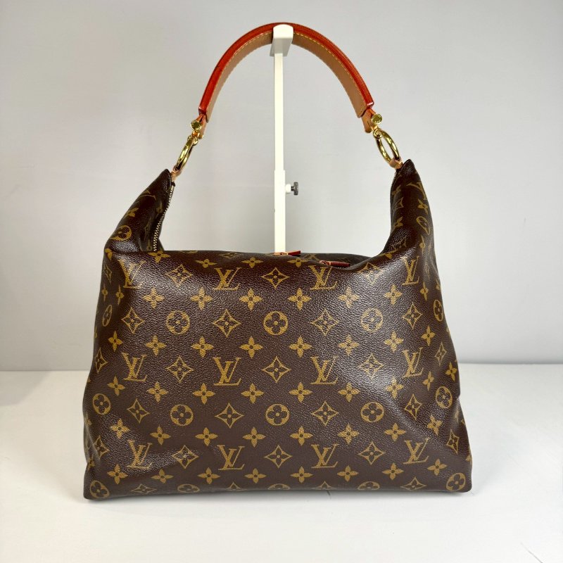 Louis Vuitton Monogram Sully 經典 老花 金屬 肩背包 托特包 M40586-1