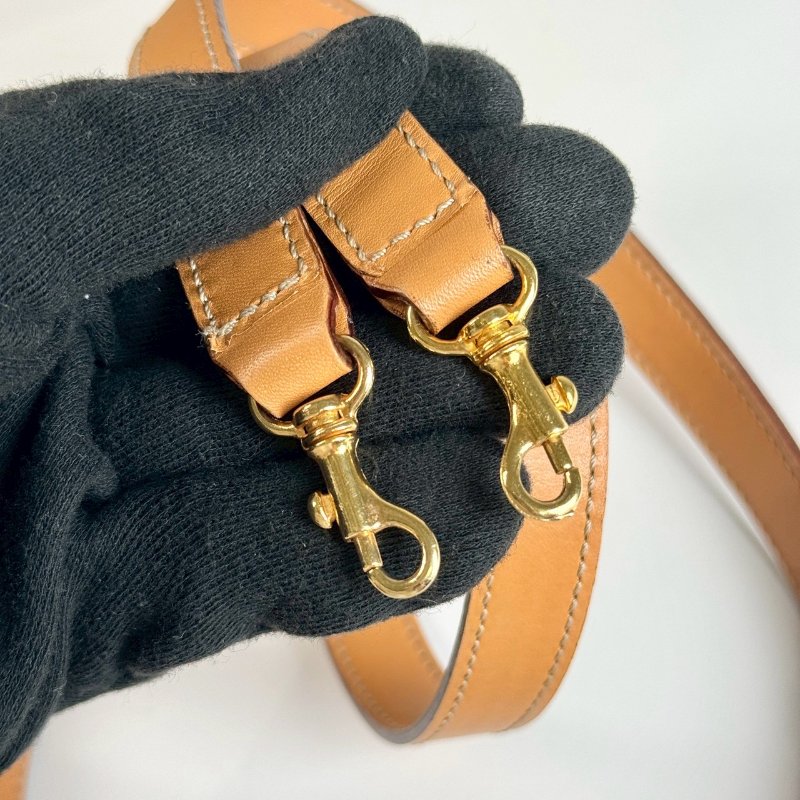 CELINE Macadam Kelly 米咖色 金扣 絕版 手提包 肩背包-8