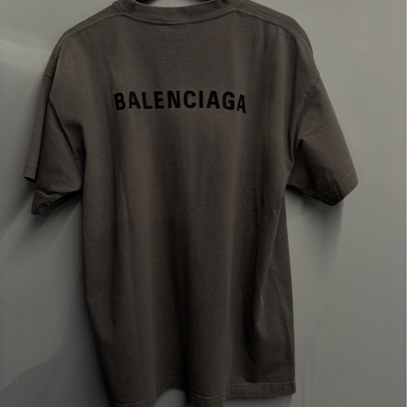 近新品🌟Balenciaga 巴黎世家 前後Logo刺繡短袖｜Classic Trend CT精品｜台北東區實體-1