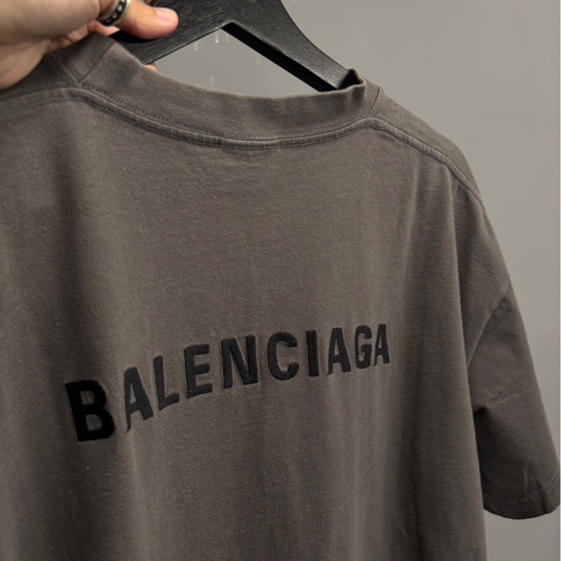 近新品🌟Balenciaga 巴黎世家 前後Logo刺繡短袖｜Classic Trend CT精品｜台北東區實體-4
