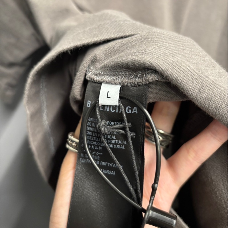近新品🌟Balenciaga 巴黎世家 前後Logo刺繡短袖｜Classic Trend CT精品｜台北東區實體-5