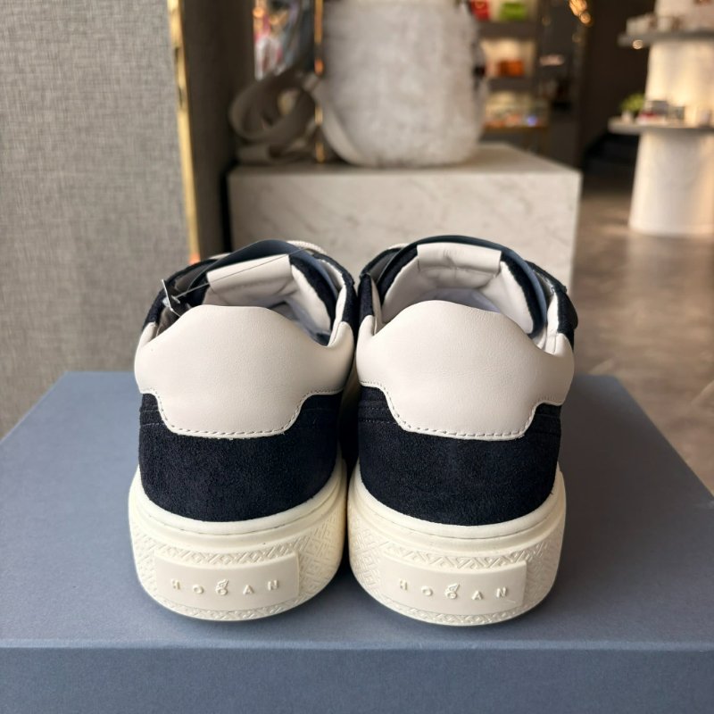 HOGAN Crosswind 麂皮運動鞋-深藍-2