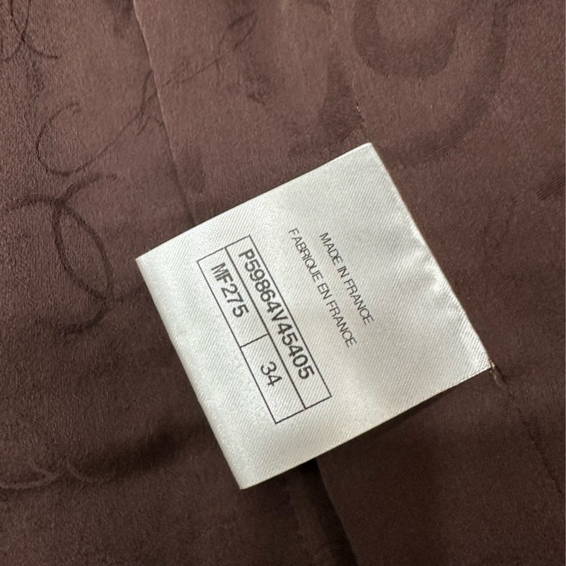 Chanel森林系列灰棕兩口袋外套 老佛爺的秋冬絕唱 王一博周迅同款 34碼-3