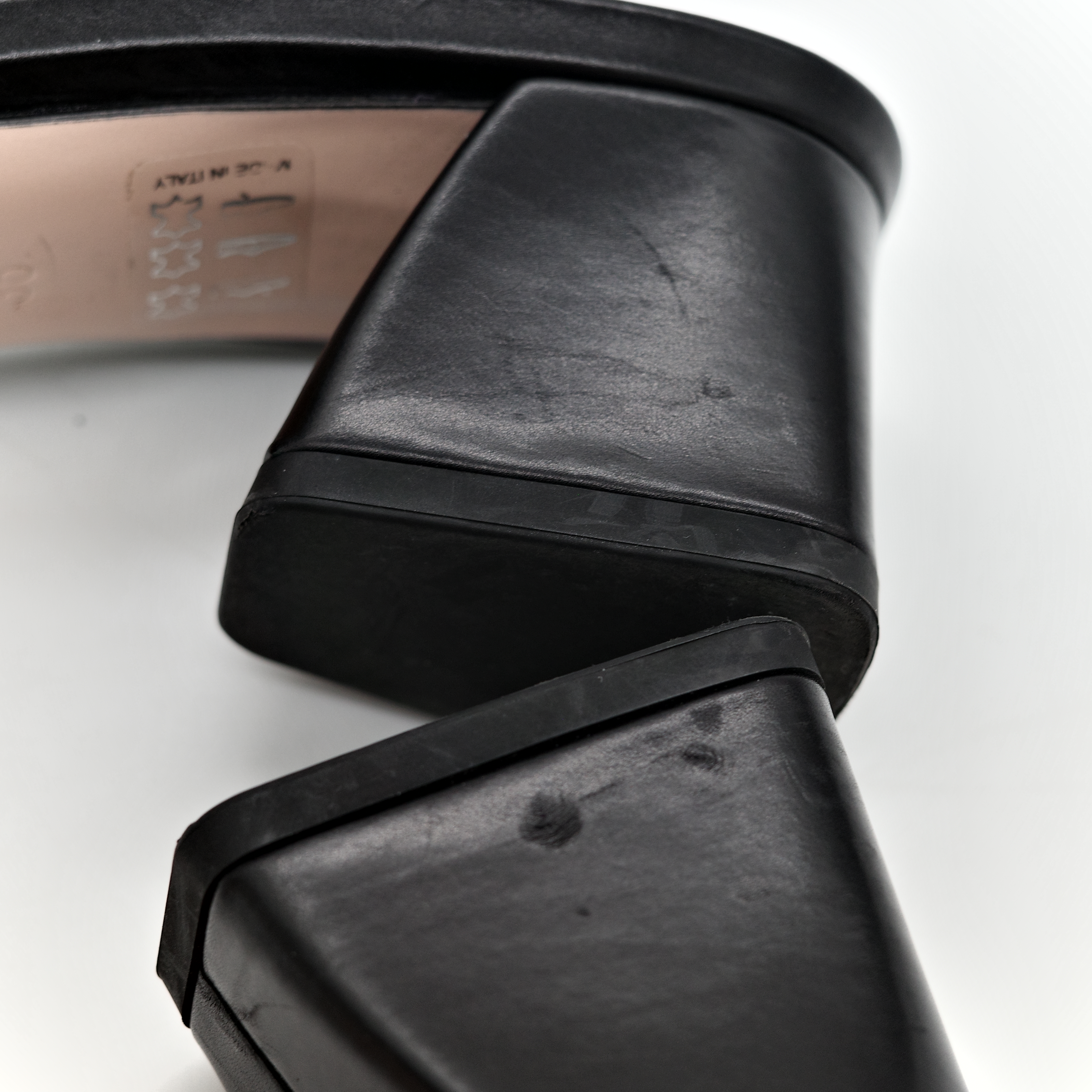 Roger viver 黑色涼鞋-14