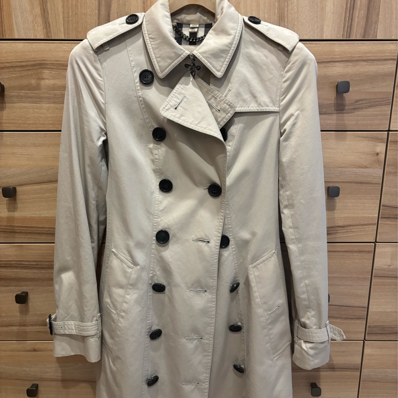 Burberry風衣外套-6