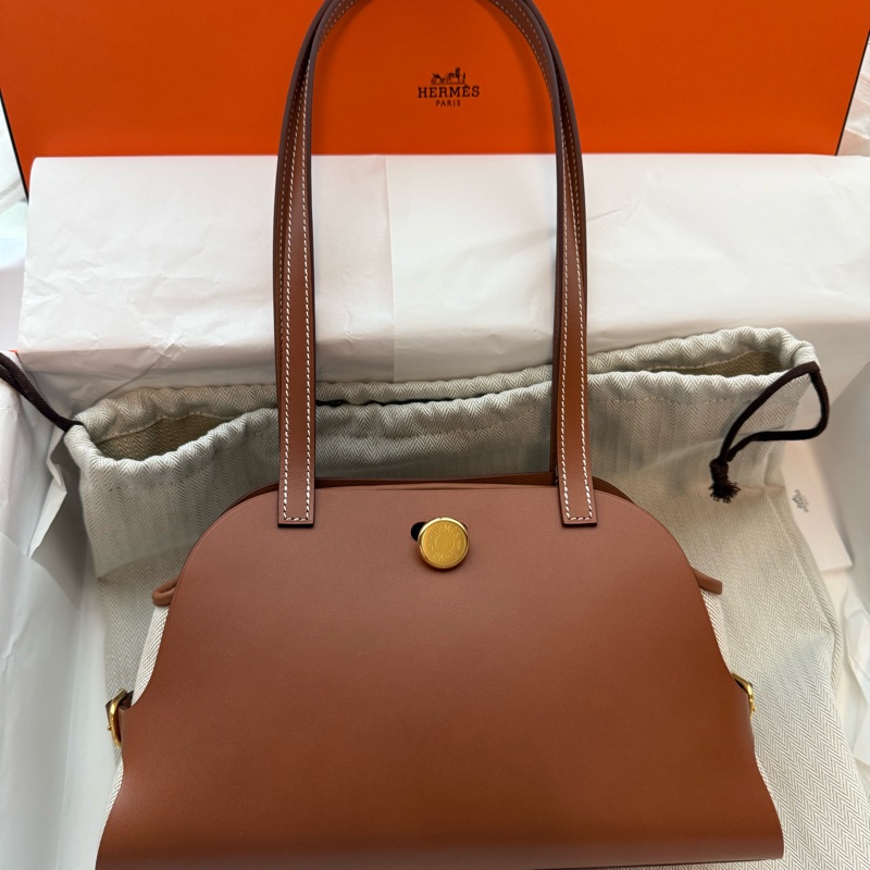 Hermes Tablier Sellier 金棕金釦💖 G刻 全配 超時尚新款-0