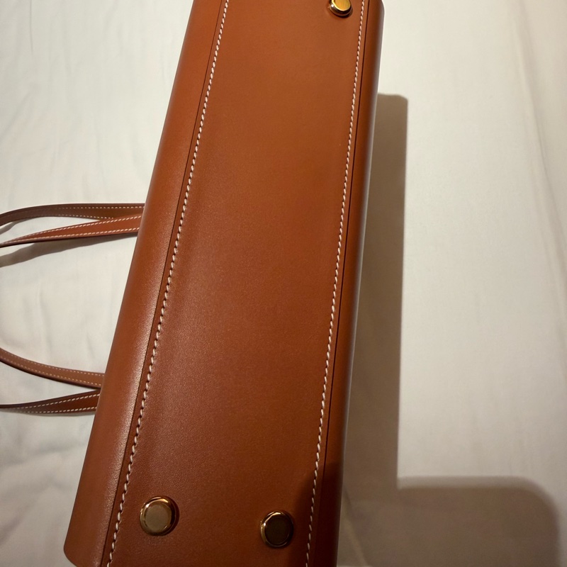 Hermes Tablier Sellier 金棕金釦💖 G刻 全配 超時尚新款-2