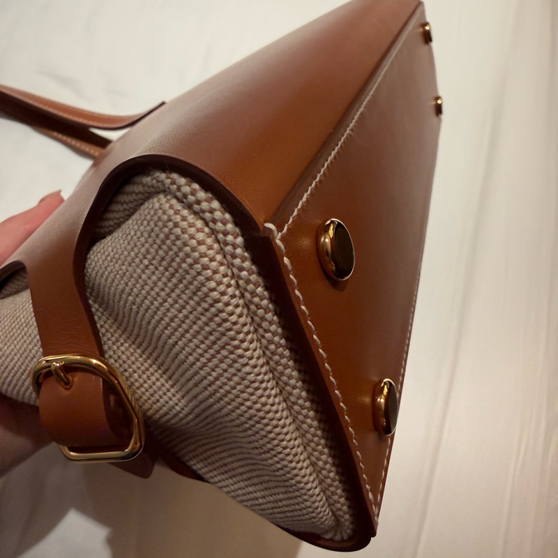 Hermes Tablier Sellier 金棕金釦💖 G刻 全配 超時尚新款-3