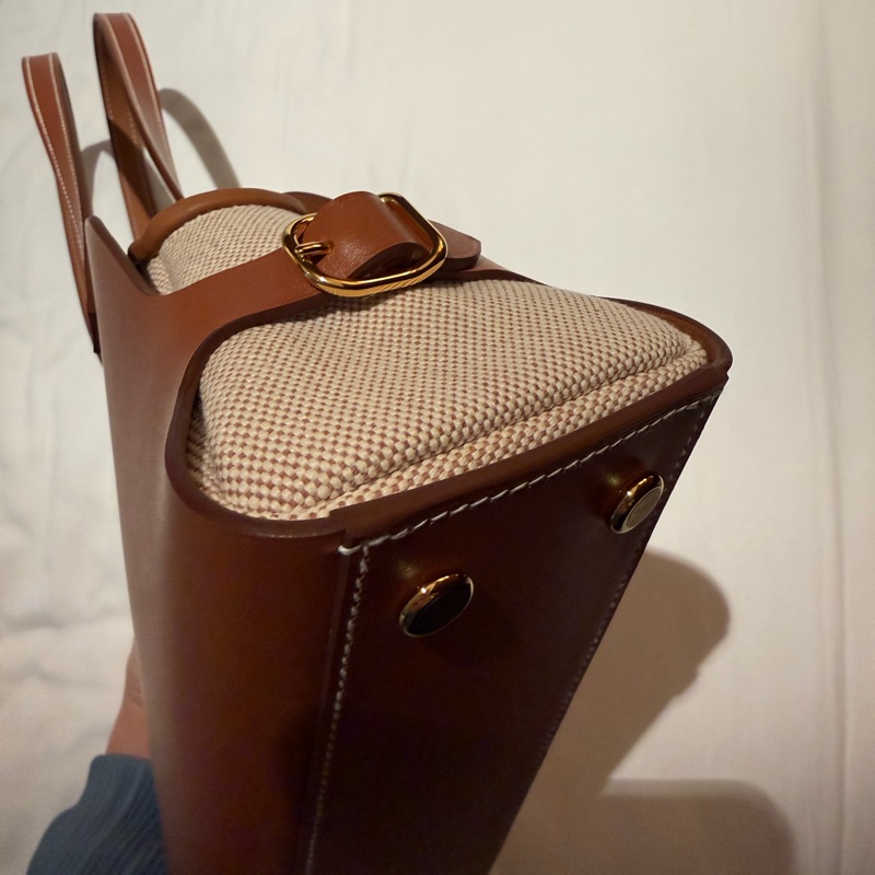 Hermes Tablier Sellier 金棕金釦💖 G刻 全配 超時尚新款-4