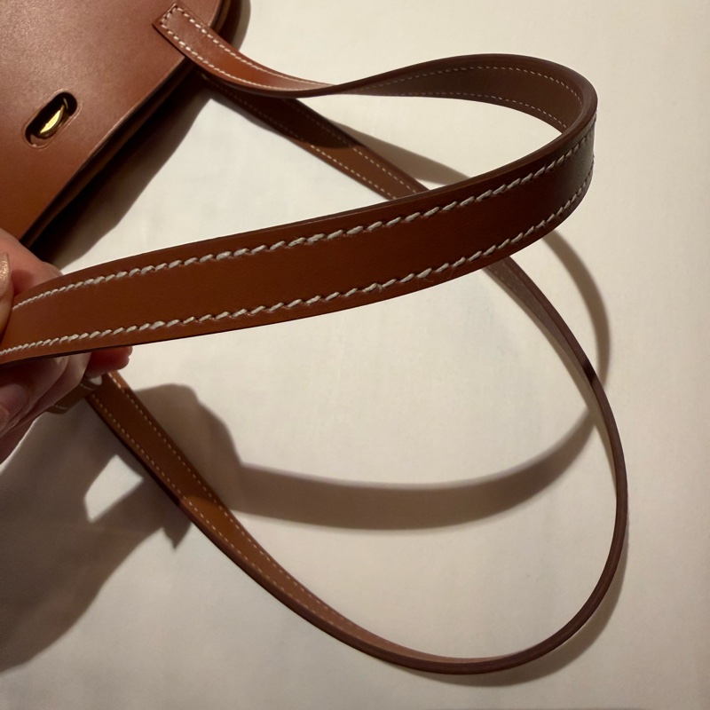 Hermes Tablier Sellier 金棕金釦💖 G刻 全配 超時尚新款-7