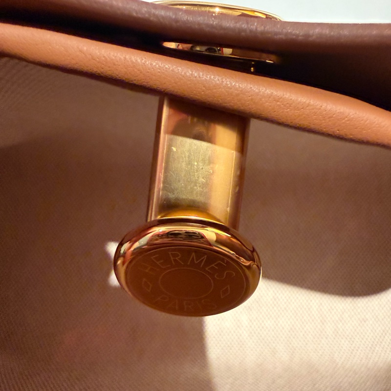 Hermes Tablier Sellier 金棕金釦💖 G刻 全配 超時尚新款-12