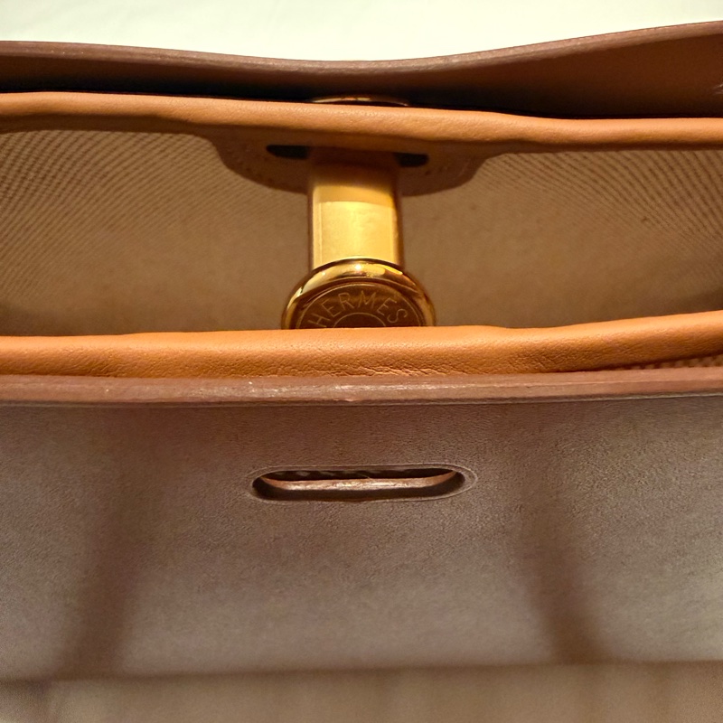 Hermes Tablier Sellier 金棕金釦💖 G刻 全配 超時尚新款-13