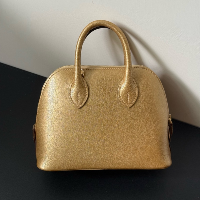 Hermes Mini Bolide 奧林匹克限量款 Y9 Dore 鎏金色 淡金釦 K刻-1