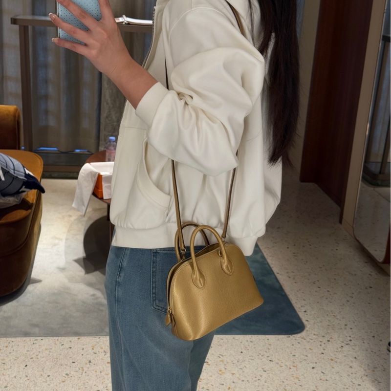 Hermes Mini Bolide 奧林匹克限量款 Y9 Dore 鎏金色 淡金釦 K刻-7