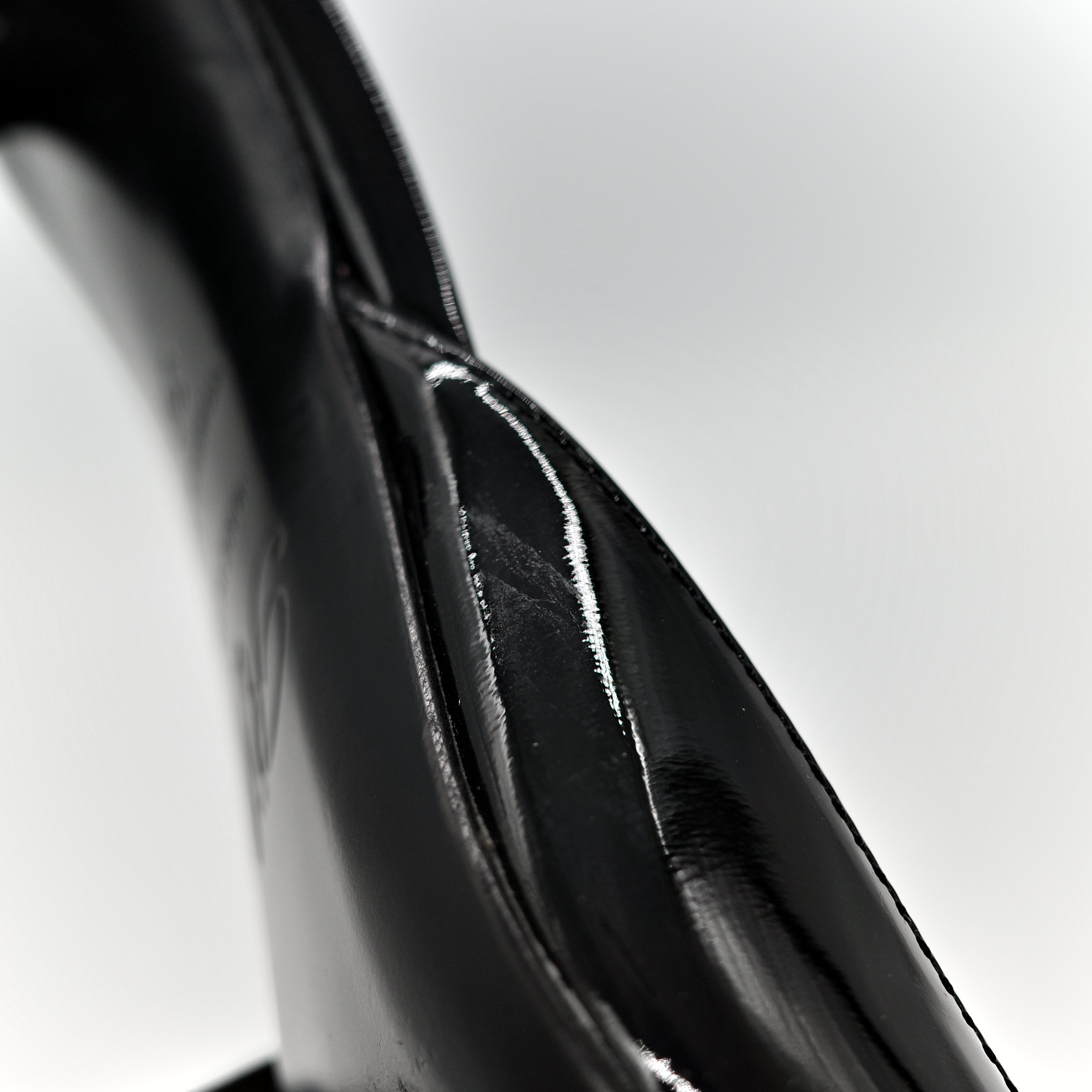 Roger Vivier Belle Vivier 黑色 漆皮 方釦穆勒鞋 坡跟 包鞋-12