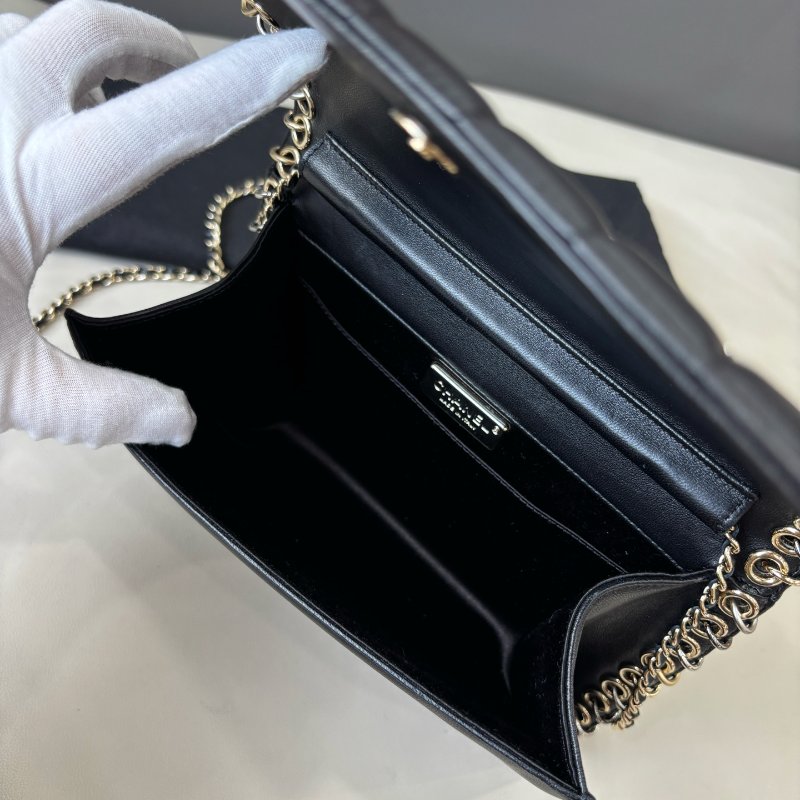 香奈兒/Chanel 限量款重工滿logo圓環鏈條包-7