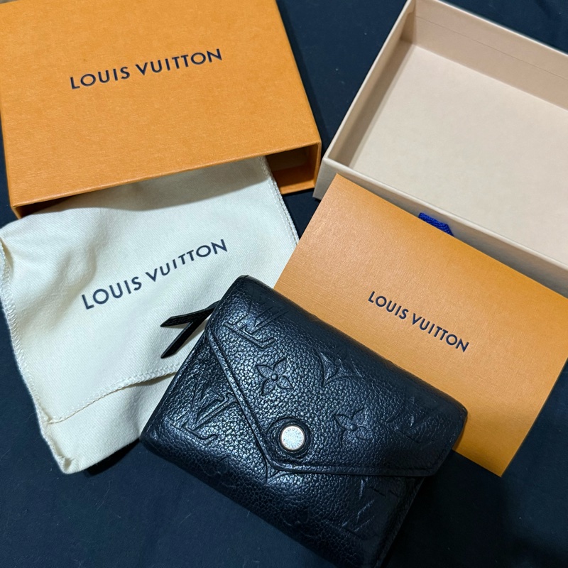 LV Victorine 短夾 錢包 黑-0
