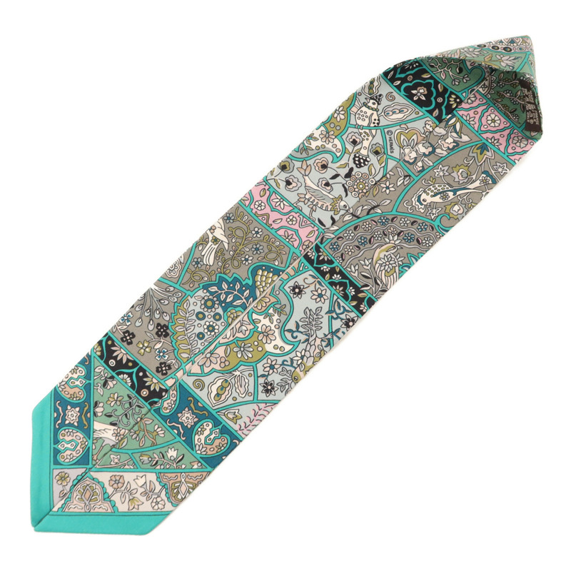 HERMES 絲質Twilly絲巾-2