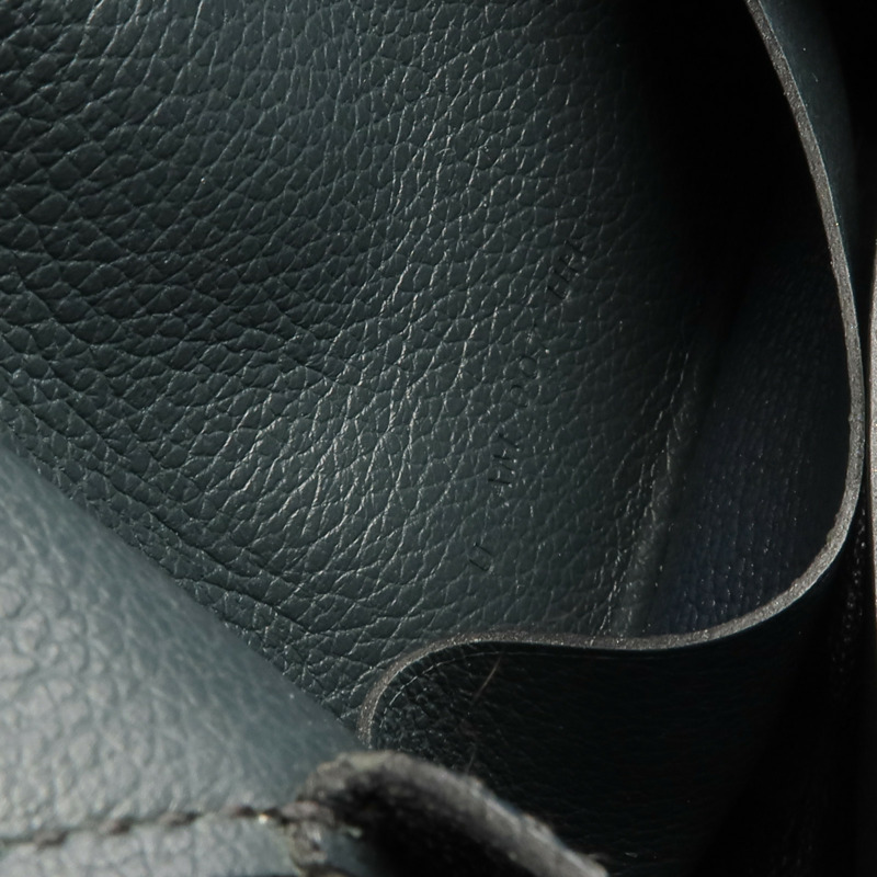 HERMES Evercolor皮革Roulis Slim錢包Vert Rousseau-7