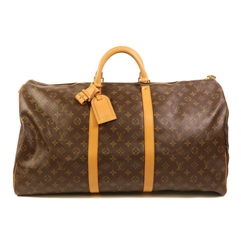 LOUIS VUITTON Monogram Keepall 60金扣手挽袋
