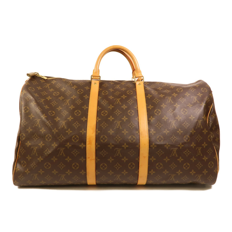 LOUIS VUITTON Monogram Keepall 60金扣手挽袋-1