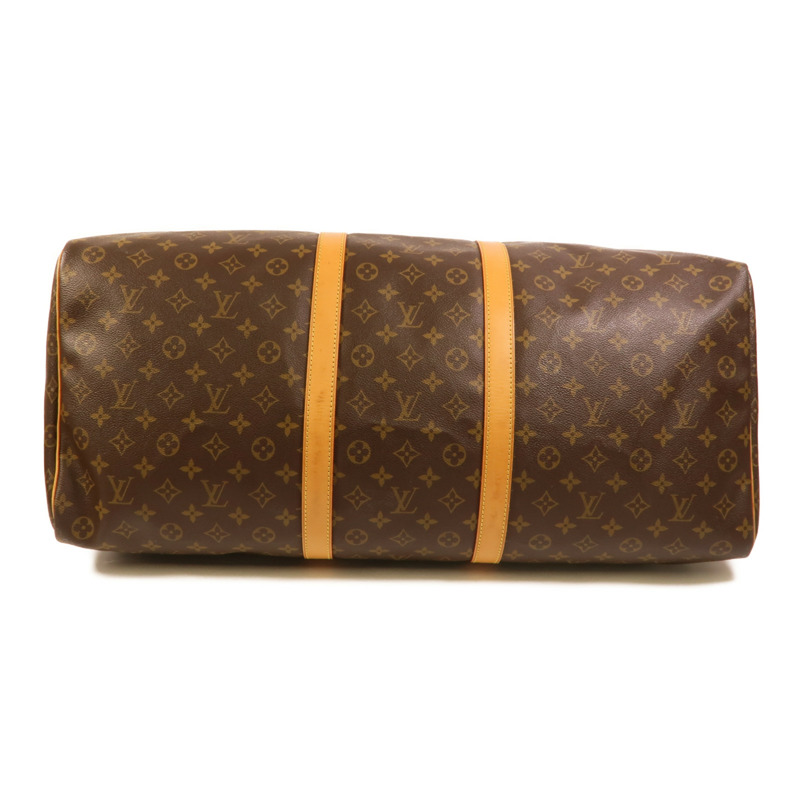 LOUIS VUITTON Monogram Keepall 60金扣手挽袋-3