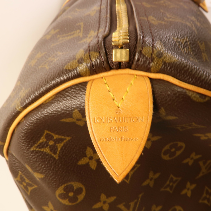 LOUIS VUITTON Monogram Keepall 60金扣手挽袋-8