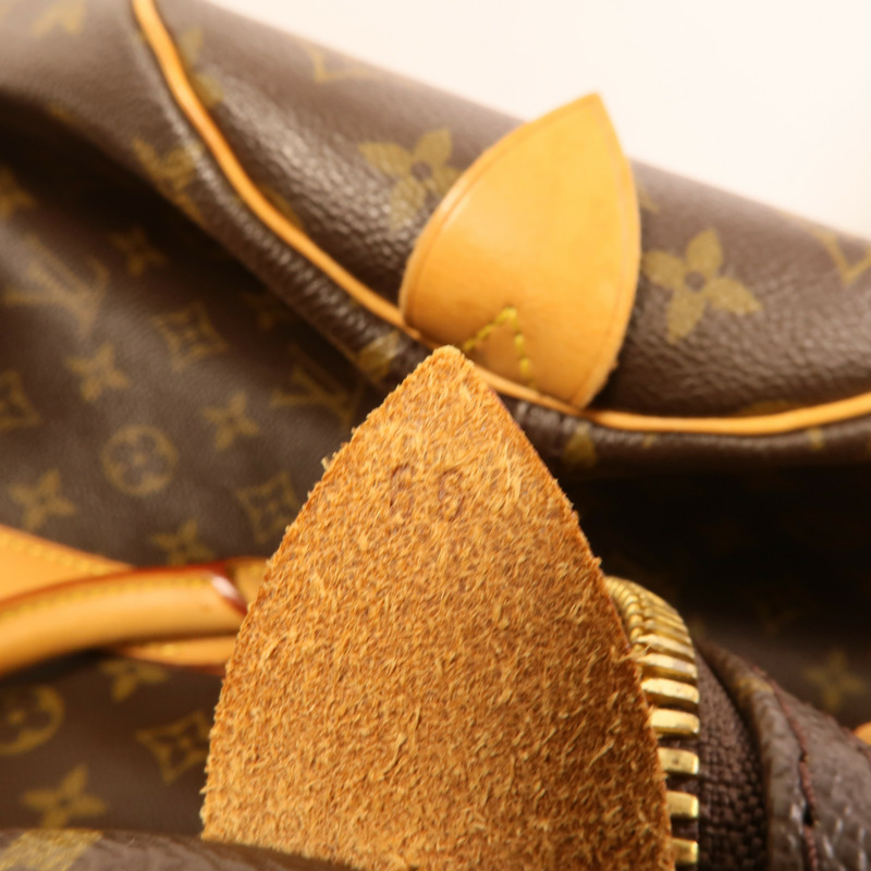 LOUIS VUITTON Monogram Keepall 60金扣手挽袋-10