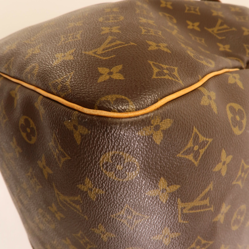 LOUIS VUITTON Monogram Keepall 60金扣手挽袋-13