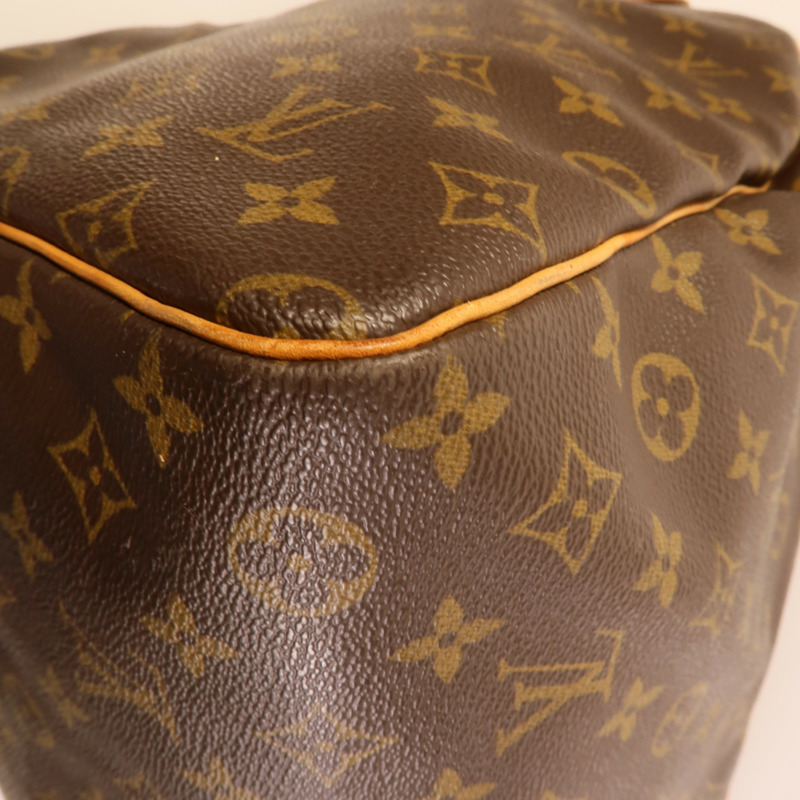 LOUIS VUITTON Monogram Keepall 60金扣手挽袋-14
