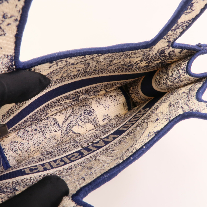 Dior 帆布Mini Dior Book Tote手挽袋-5