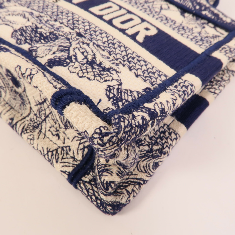 Dior 帆布Mini Dior Book Tote手挽袋-10