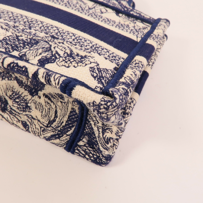 Dior 帆布Mini Dior Book Tote手挽袋-11