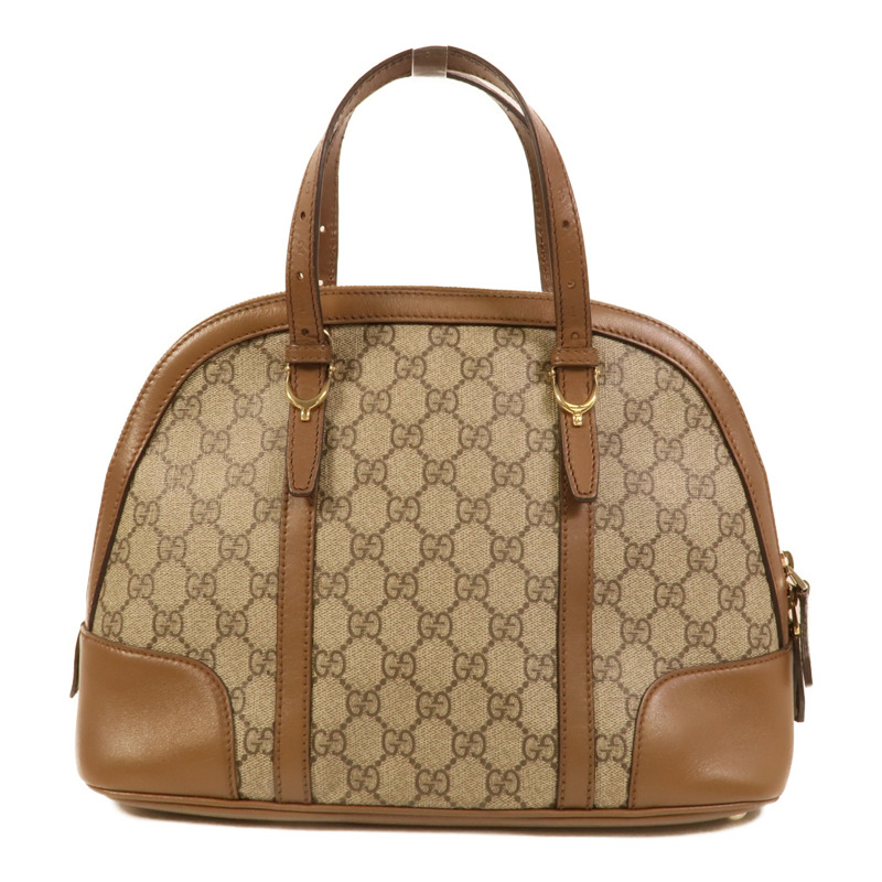 GUCCI 塗層帆布Nice Dome Bag手挽肩背兩用袋-1