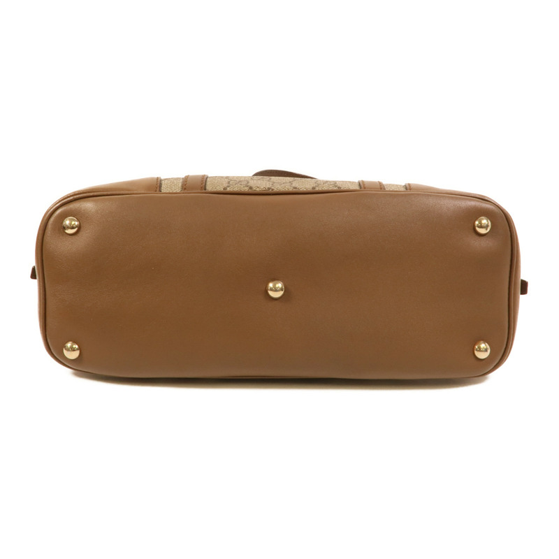 GUCCI 塗層帆布Nice Dome Bag手挽肩背兩用袋-3