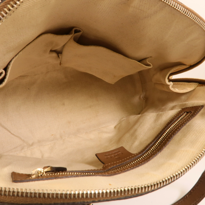 GUCCI 塗層帆布Nice Dome Bag手挽肩背兩用袋-4