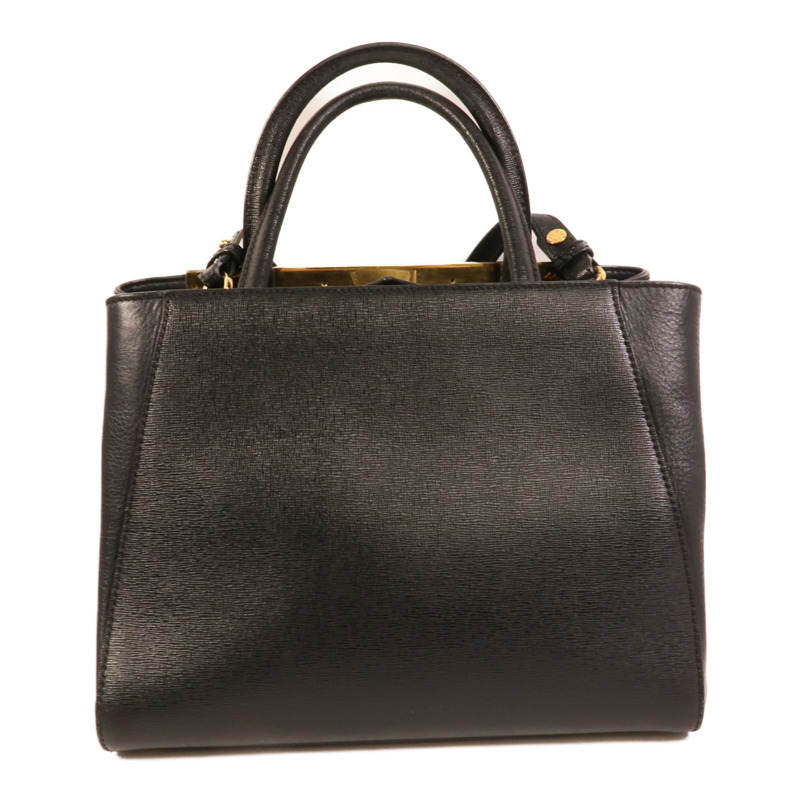 FENDI 牛皮皮革Petite 2Jours手挽肩背兩用袋-1