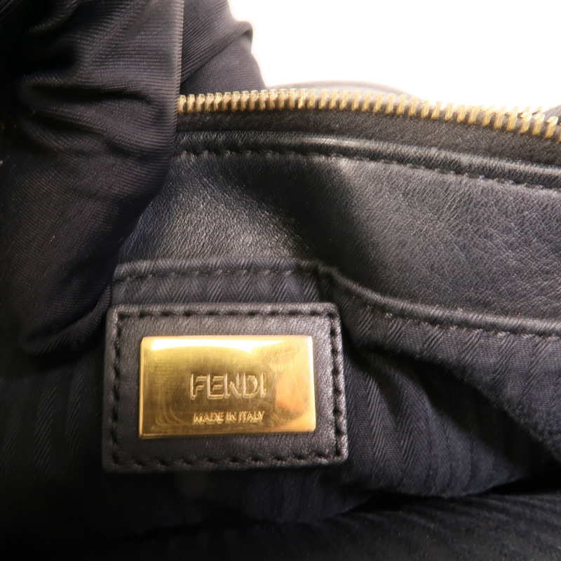 FENDI 牛皮皮革Petite 2Jours手挽肩背兩用袋-8