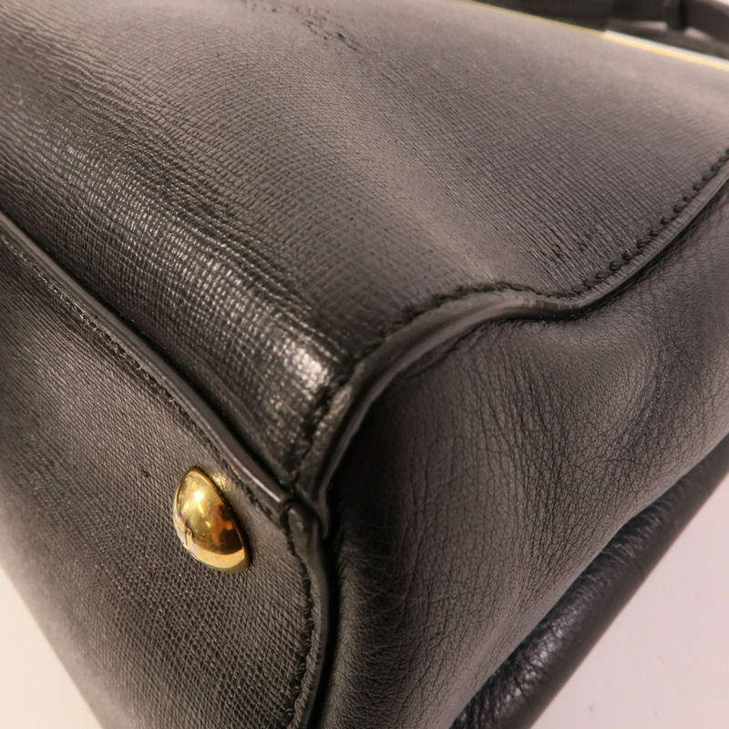 FENDI 牛皮皮革Petite 2Jours手挽肩背兩用袋-10