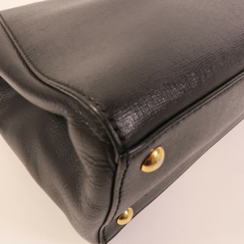 FENDI 牛皮皮革Petite 2Jours手挽肩背兩用袋-12