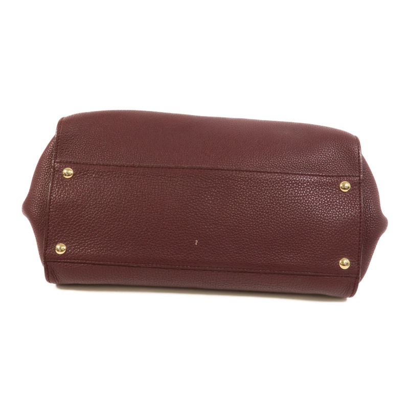 Salvatore Ferragamo 牛皮皮革Sofia Gancini手挽袋-3