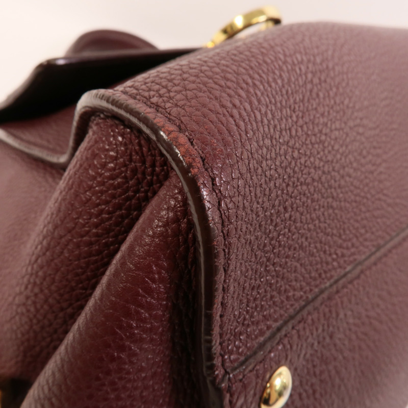 Salvatore Ferragamo 牛皮皮革Sofia Gancini手挽袋-9