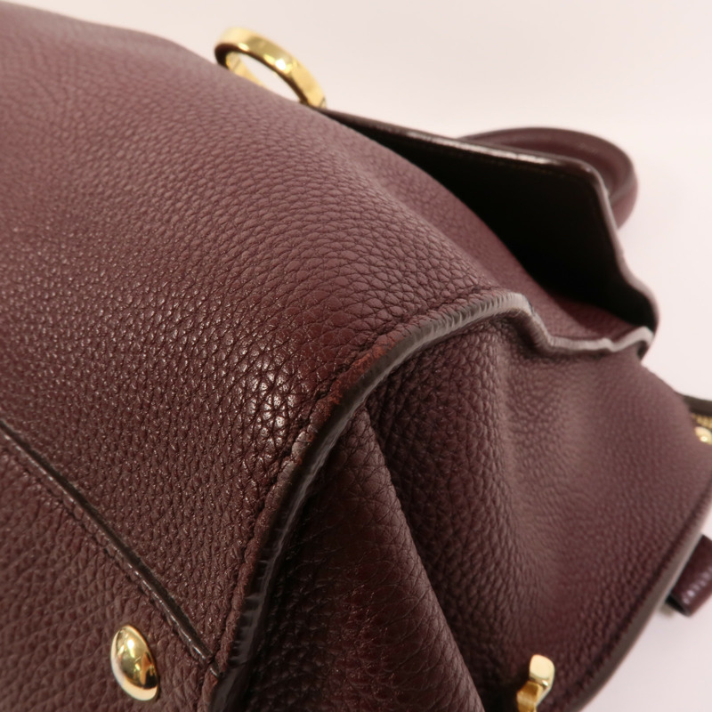 Salvatore Ferragamo 牛皮皮革Sofia Gancini手挽袋-10