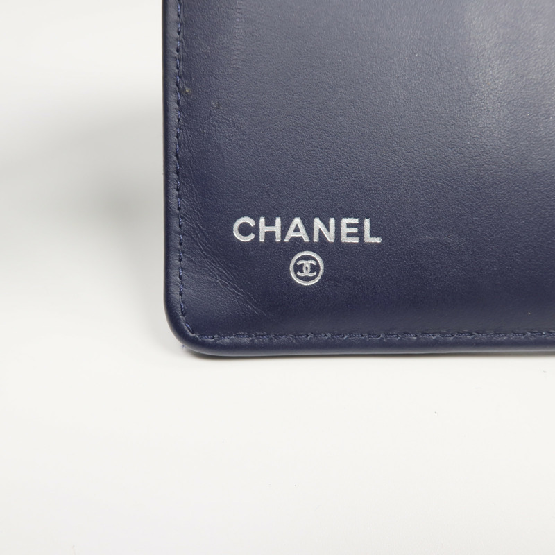 CHANEL 牛皮皮革Bifold Wallet錢包-6