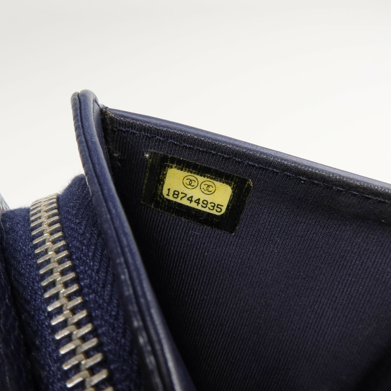 CHANEL 牛皮皮革Bifold Wallet錢包-7