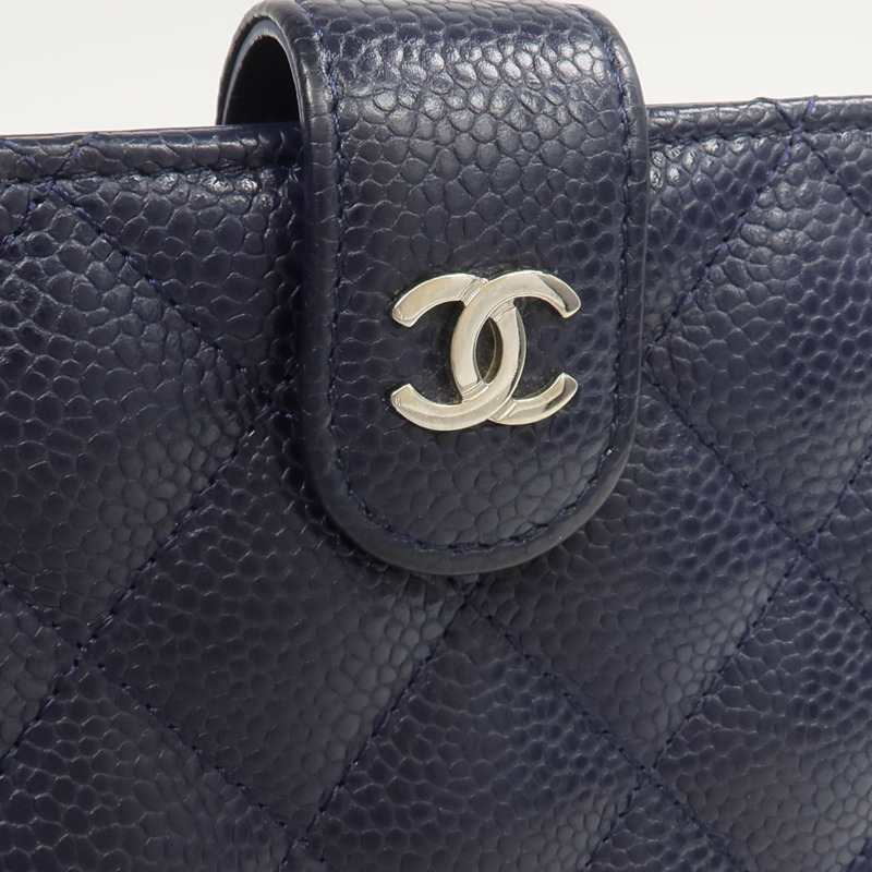 CHANEL 牛皮皮革Bifold Wallet錢包-9