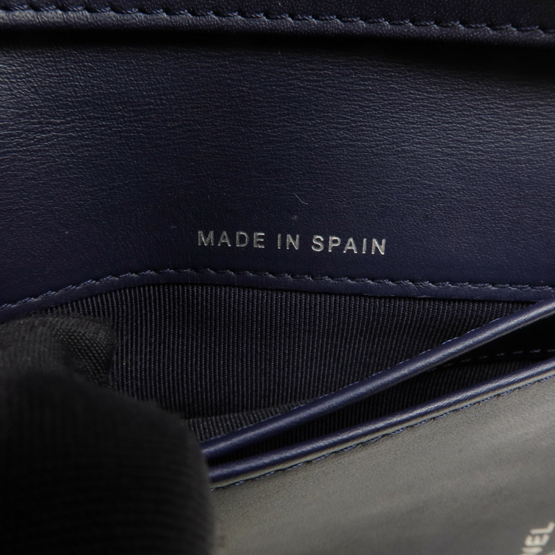 CHANEL 牛皮皮革Bifold Wallet錢包-10