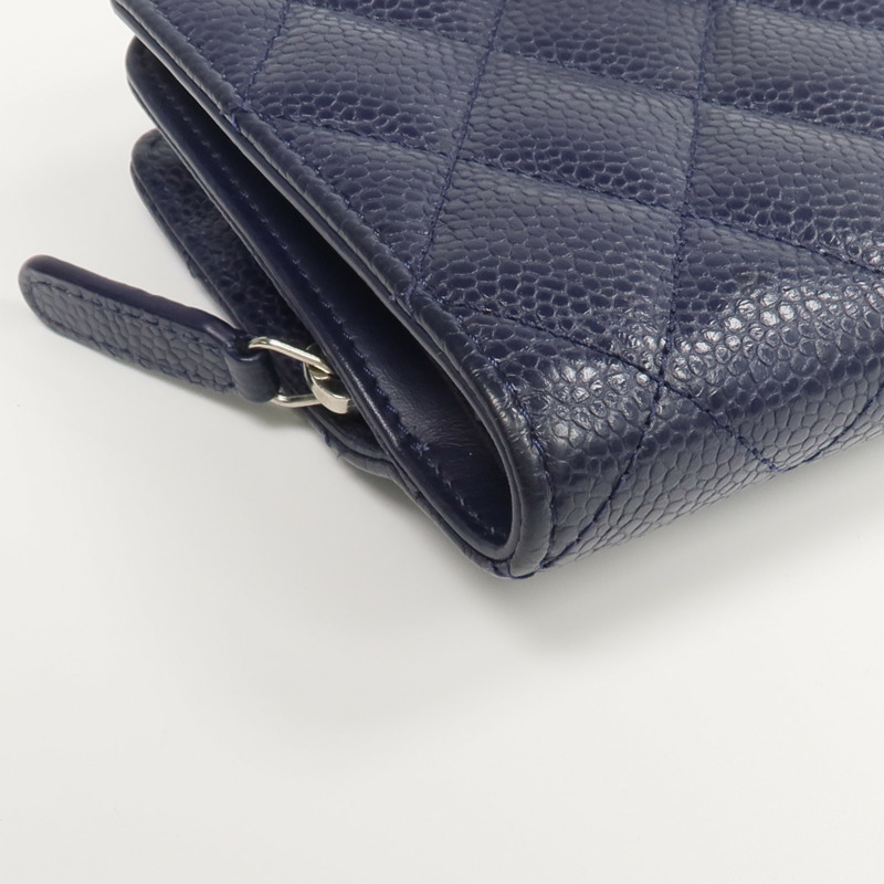 CHANEL 牛皮皮革Bifold Wallet錢包-14